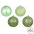Vickerman N590654 2.4" Celadon 4 Finish Orn Asst 24/Box