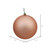 Vickerman N590658DMV - 2.4 inch Rose Gold Matte Ball Outdoor Christmas Ornament - 24 Pack