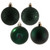  Vickerman N590674 2.4" Midnight Green Ball 4 Finish Asst 2 