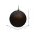 Vickerman N590675DMV 2.4" Chocolate Matte Ball UV 24/Bag