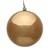 Vickerman N590676DSV - 2.4 inch Mocha Shiny Ball Outdoor Christmas Ornament - 24 Pack