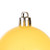 Vickerman N590678DSV - 2.4 inch Yellow Shiny Ball Outdoor Christmas Ornament - 24 Pack