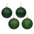 Vickerman N590724 - 2.75 inch Emerald 4-Finish Ball Christmas Ornament - 20 Pack