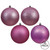 Vickerman N590745 2.75" Mauve 4 Finish Orn Asst 20/Box