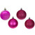 Vickerman N590759 2.75" Hot Pink 4 Finish Orn Asst 20/Box