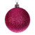 Vickerman N590759 2.75" Hot Pink 4 Finish Orn Asst 20/Box