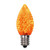  Vickerman XLEDC78-25 C7 Prism LED Orange Spare Christmas Bulbs 