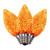  Vickerman XLEDC78-25 C7 Prism LED Orange Spare Christmas Bulbs 