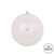 Vickerman N590800D - 3 inch Clear Iridescent Clear Ball Christmas Ornament - 12 Pack