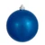 Vickerman N590802DCV - 3 inch Blue Candy Ball Outdoor Christmas Ornament - 12 Pack