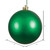  Vickerman N590804DMV 3" Green Matte Ball UV Drilled 12/Bag 