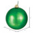 Vickerman N590804DSV - 3 inch Green Shiny Ball Outdoor Christmas Ornament - 12 Pack