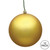 Vickerman N590808DMV - 3 inch Gold Matte Ball Outdoor Christmas Ornament - 12 Pack