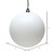 Vickerman N590811DMV 3" White Matte Ball UV 12/Bag
