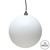 Vickerman N590811DMV 3" White Matte Ball UV 12/Bag