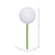 Vickerman N590811DPV - 3 inch White Pearl Ball Outdoor Christmas Ornament - 12 Pack