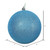 Vickerman N590812 - 3 inch Turquoise 4-Finish Ball Christmas Ornament - 16 Pack