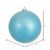 Vickerman N590812DCV - 3 inch Turquoise Candy Ball Outdoor Christmas Ornament - 12 Pack