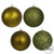 Vickerman N590814 3" Olive 4 Finish Orn Asst 16/Box