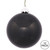  Vickerman N590817DSV 3" Black Shiny Ball UV Drilled 12/Bag 