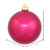 Vickerman N590819DSV 3" Wine Shiny Ball UV Drilled 12/Bag