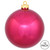 Vickerman N590819DSV - 3 inch Wine Shiny Ball Outdoor Christmas Ornament - 12 Pack