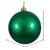  Vickerman N590824DMV 3" Emerald Matte Ball UV Drilled 12/Bag 
