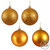 Vickerman N590830 - 3 inch Antique Gold Assorted Finish Ball Christmas Ornament - 16 Pack