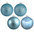 Vickerman N590832A 3" Baby Blue 4 Finish Orn Asst 16/Box