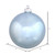  Vickerman N590832DSV 3" Baby Blue Shiny Ball UV Drilled 12/Bg 