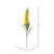  Vickerman EF222378 36" Artificial Yellow Foxglove Stem 