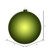 Vickerman N590834DSV - 3 inch Juniper Green Shiny Ball Outdoor Christmas Ornament - 12 Pack
