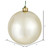 Vickerman N590838DSV 3" Champagne Shiny Ball UV Drilled 12/Bg