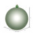 Vickerman N590840DSV 3" Frosty Mint Shiny Ball UV Drill 12/Bg