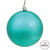 Vickerman N590842DSV - 3 inch Teal Shiny Ball Outdoor Christmas Ornament - 12 Pack