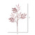Vickerman EH212258 - 27 in. Rose Gold Metallic Fern Artificial Spray - 2 Pack