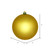 Vickerman N590846DSV - 3 inch Medallion Gold Shiny Ball Outdoor Christmas Ornament - 12 Pack
