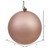 Vickerman N590858DCV - 3 inch Rose Gold Candy Ball Outdoor Christmas Ornament - 12 Pack