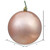 Vickerman N590858DSV 3" Rose Gold Shiny Ball UV Drilled 12/Bg