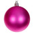 Vickerman N590859 - 3 inch Hot Pink 4-Finish Ball Christmas Ornament - 16 Pack