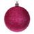 Vickerman N590859 - 3 inch Hot Pink 4-Finish Ball Christmas Ornament - 16 Pack