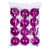 Vickerman N590859DCV 3" Hot Pink Candy Ball UV Drilled 12/Bag
