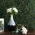  Vickerman FA173701 - 15" Artificial Short Stem Hydrangea Cream - 3 Pack 