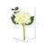  Vickerman FA173701 - 15" Artificial Short Stem Hydrangea Cream - 3 Pack 