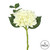  Vickerman FA173701 - 15" Artificial Short Stem Hydrangea Cream - 3 Pack 