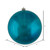 Vickerman N590862DSV 3" Sea Blue Shiny Ball UV Drilled 12/Bag