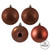 Vickerman N590871 3" Coral Ball 4-Finish Asst 16/Bx