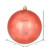 Vickerman N590871DSV - 3 inch Coral Shiny Ball Outdoor Christmas Ornament - 12 Pack