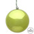 Vickerman N590873DSV - 3 inch Lime Shiny Ball Outdoor Christmas Ornament - 12 Pack