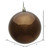 Vickerman N590875DSV 3" Chocolate Shiny Ball UV 12/Bag